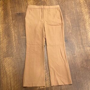 Ann Taylor Tan Boot Cut Flare Pants